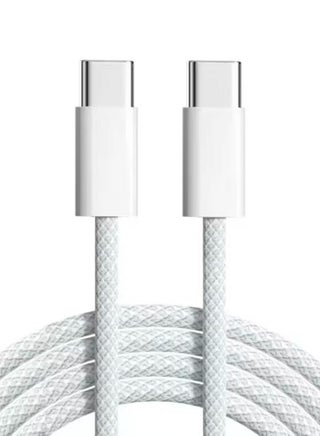 كابل Type-C إلى Type-C بطول 1 متر، مضفّر، بقدرة شحن سريعة PD 100W، كابل USB-C إلى USB-C متوافق مع iPhone 17 / 16 / 15 Pro Max، و iPad mini 7/6، و MacBook Pro / Air M4 M3 M2 M1، و iPad Pro، و Samsung S25 / S24 / S23 Ultra، وأجهزة اللابتوب من Lenovo و Dell و Xiaomi — اللون الأسود. - view 3